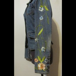 Embroidered Denim Jacket